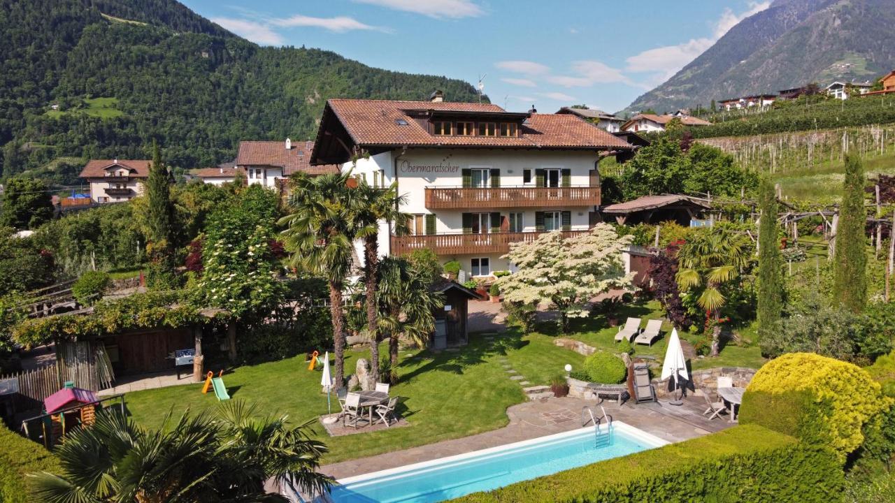 Obermaratscher Apartments Residence Lagundo Extérieur photo