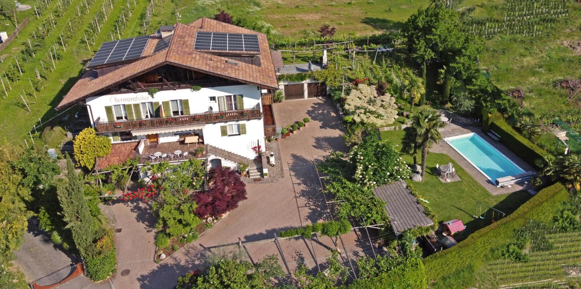 Obermaratscher Apartments Residence Lagundo Extérieur photo
