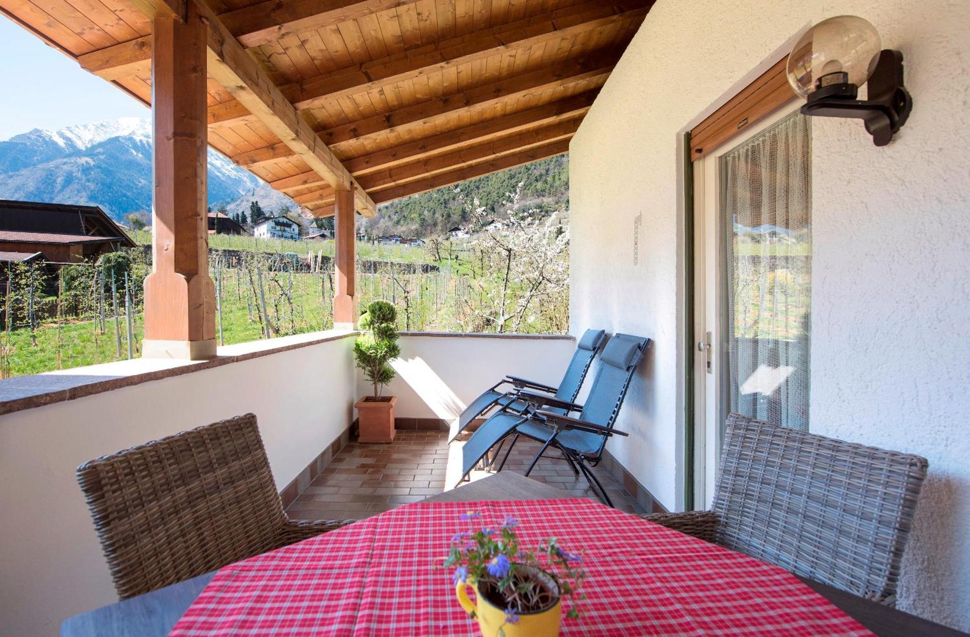 Obermaratscher Apartments Residence Lagundo Extérieur photo